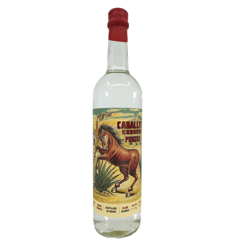 Caballito Cerrero Chato Blanco Puntas - ShopBourbon.com