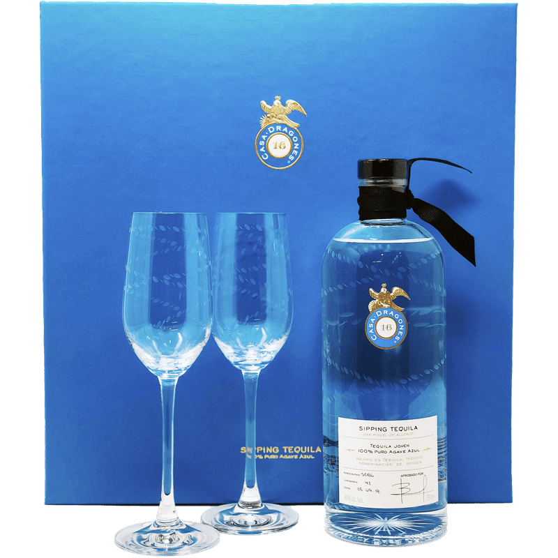 Casa Dragones Tequila Joven 2 Glass Gift Set - ShopBourbon.com