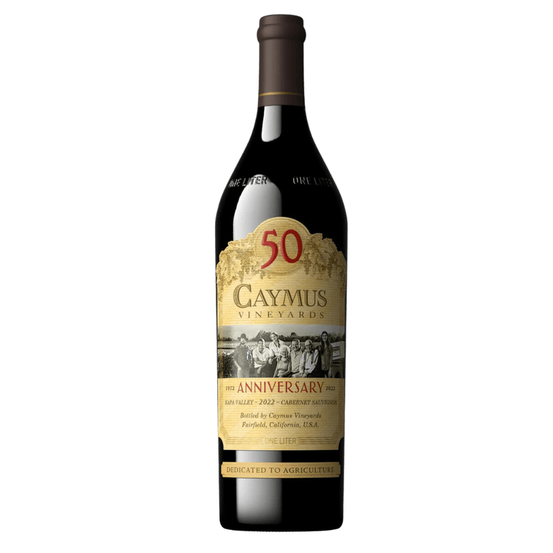 Caymus Vineyards 50th Anniversary Cabernet Sauvignon Liter - ShopBourbon.com