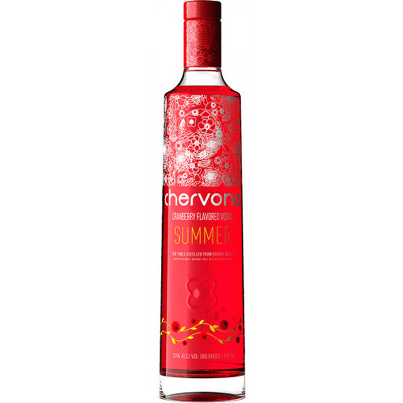 Chervona Summer Cranberry Flavored Vodka - ShopBourbon.com