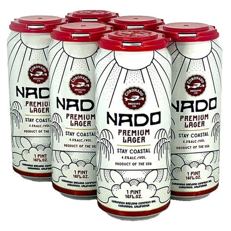 Coronado Brewing Nado Premium Lager Beer 6-pack - ShopBourbon.com