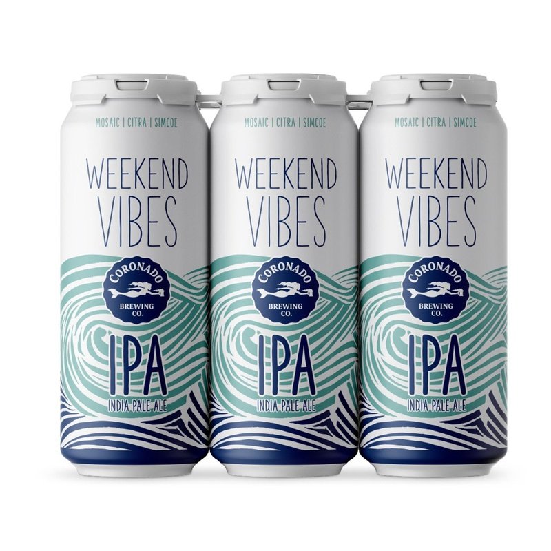 Coronado Brewing 'Weekend Vibes' IPA Beer 6-Pack - ShopBourbon.com