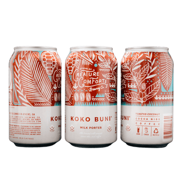 Creature Comforts Koko Buni Milk Porter 6-pack Cans - ShopBourbon.com