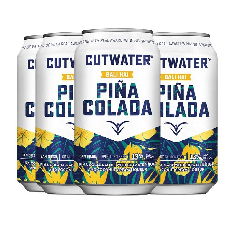 Cutwater Bali Hai Pina Colada 4-Pack Cocktail - ShopBourbon.com