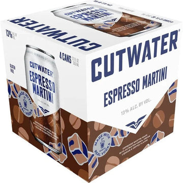 Cutwater Espresso Martini 4-Pack - ShopBourbon.com