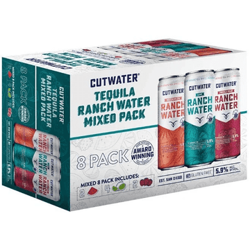 Cutwater 'Tequila Ranch Water' Mixed 8-pack - ShopBourbon.com