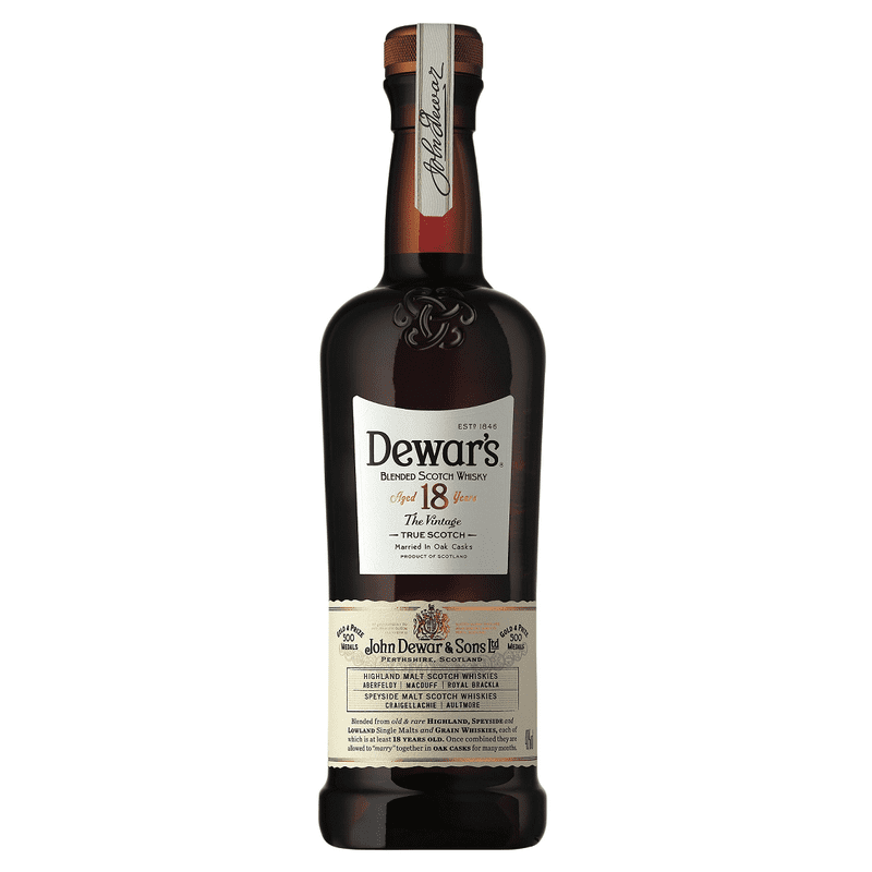 Dewar's 18 Year Old 'The Vintage' Blended Scotch Whisky - ShopBourbon.com