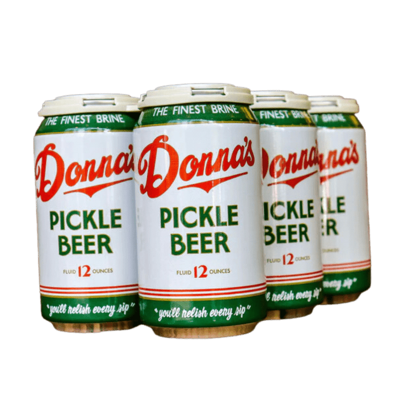 Donna's Pickle Beer Lager 6-pack Cans - ShopBourbon.com