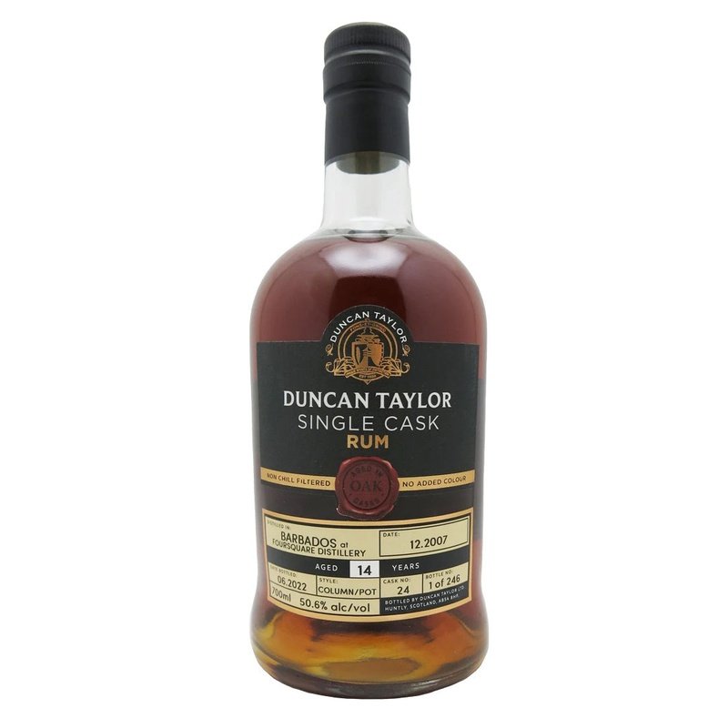 Duncan Taylor 14 Year Old Foursquare Single Cask Rum - ShopBourbon.com