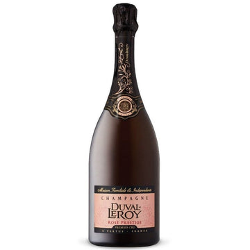 Duval-Leroy Rosé Prestige Premier Cru Champagne - ShopBourbon.com