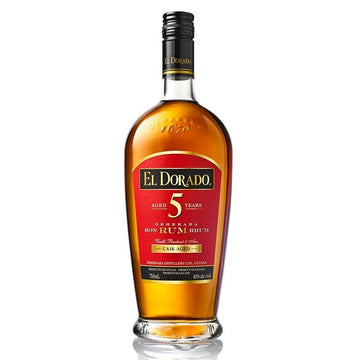 El Dorado 5 Year Old Cask Aged Demerara Rum - ShopBourbon.com