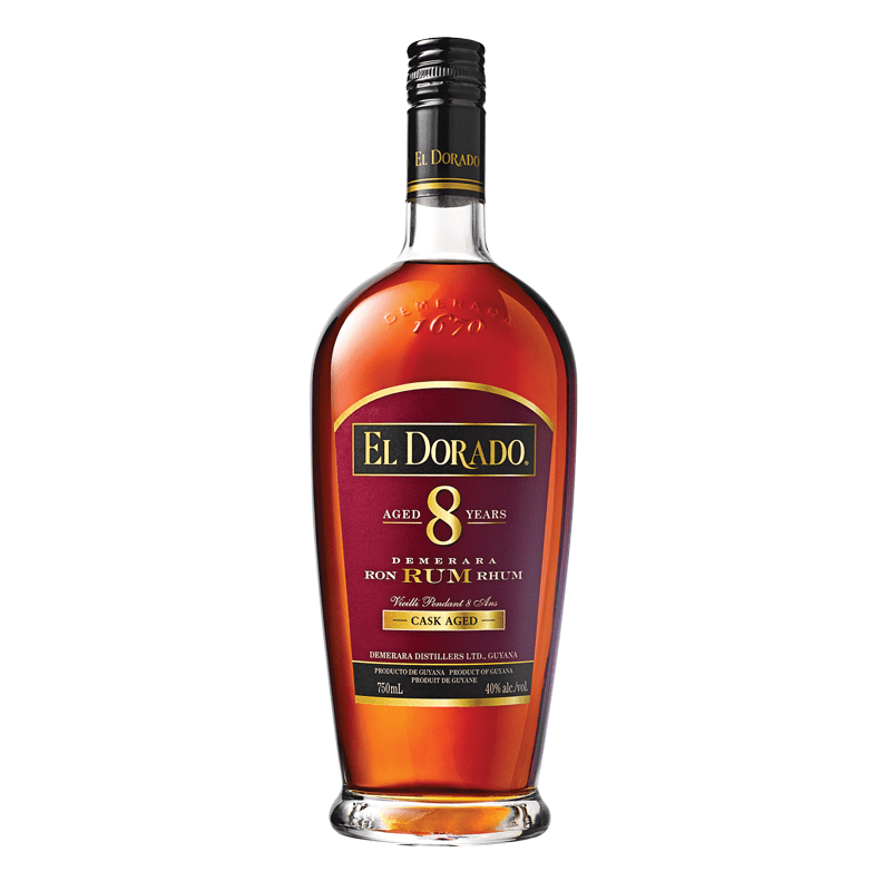 El Dorado 8 Year Old Cask Aged Demerara Rum - ShopBourbon.com