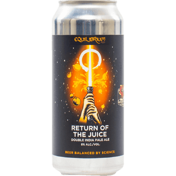 Equilibrium x Great Notion Brewing 'Return Of The Juice' Double IPA 4-Pack - ShopBourbon.com