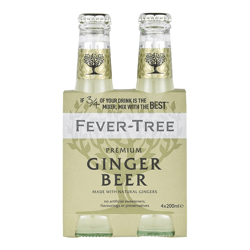 Fever Tree Ginger Beer 4-Pack - ShopBourbon.com