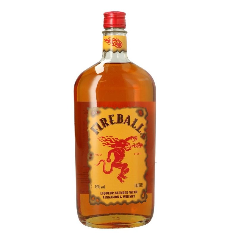 Fireball Cinnamon Whisky Liter - ShopBourbon.com