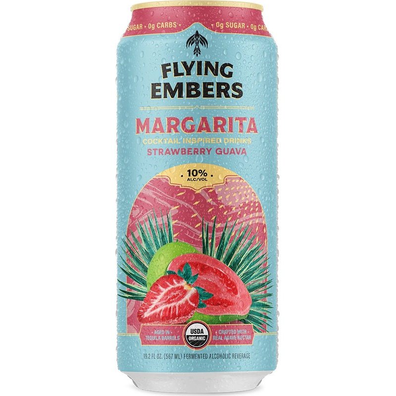Flying Embers Margarita Strawberry Guava Cocktail 19.2oz - ShopBourbon.com