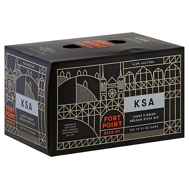 Fort Point KSA Kolsch 12oz 6-pack - ShopBourbon.com