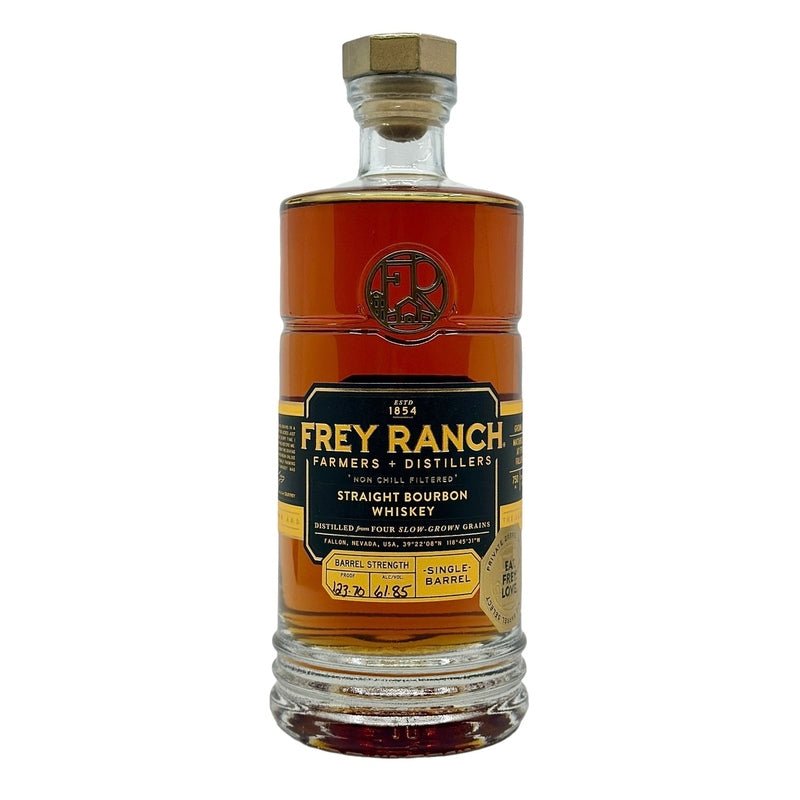 Frey Ranch Single Barrel 'Shop Bourbon' Selection Straight Bourbon Whiskey - ShopBourbon.com