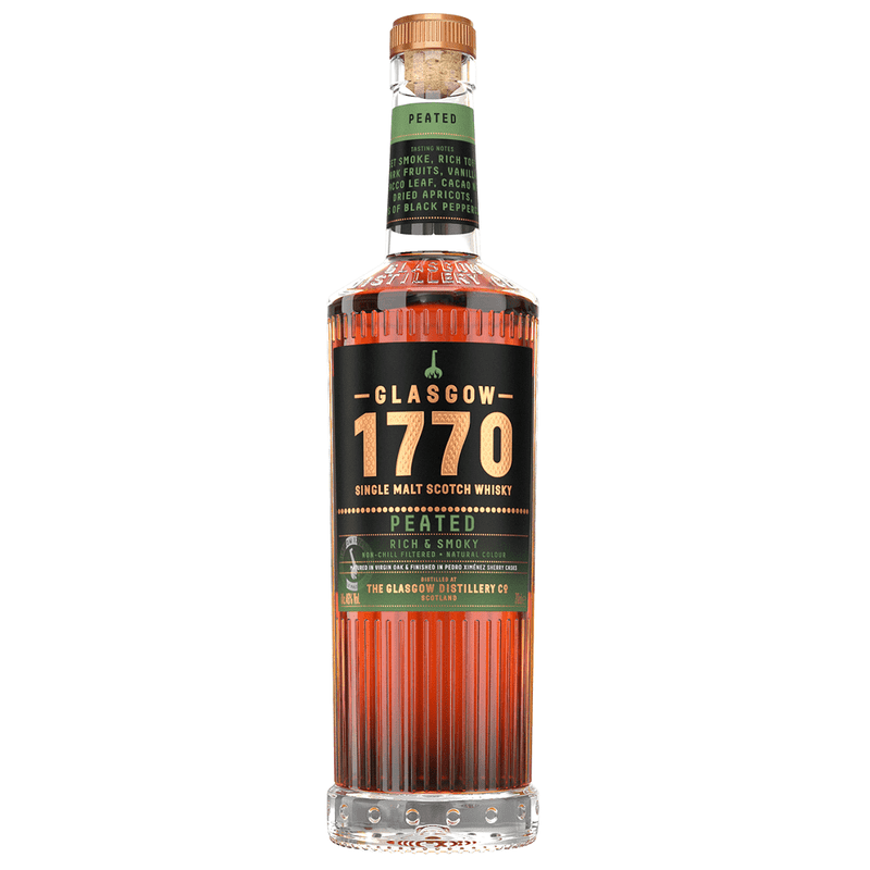 Glasgow 1770 Peated Single Malt Scotch Whisky - ShopBourbon.com