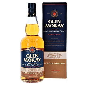 Glen Moray Classic Chardonnay Cask Finish Speyside Single Malt Scotch Whisky - ShopBourbon.com