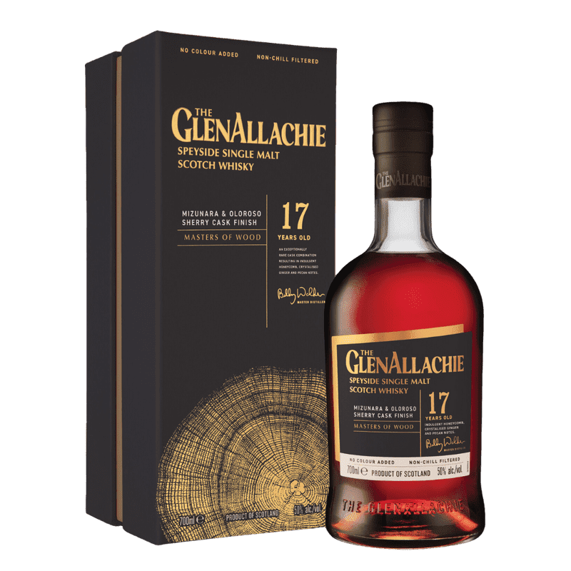 GlenAllachie Masters of Wood 17 Year Old Mizunara & Oloroso Cask Finish Single Malt Scotch Whisky Pre-Order - ShopBourbon.com