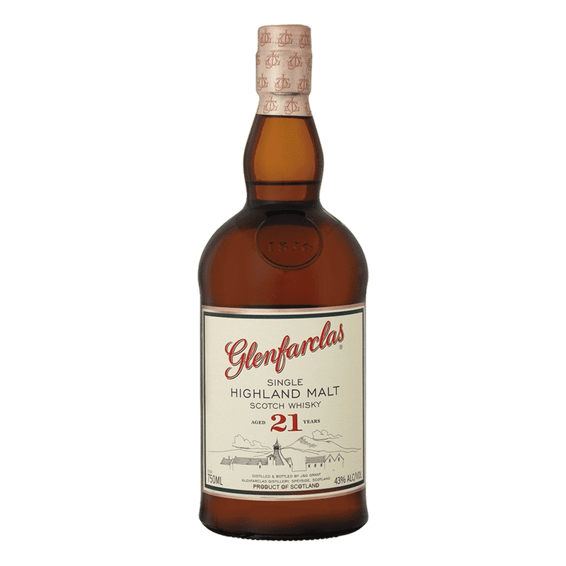 Glenfarclas 21 Year Old Single Highland Malt Scotch Whisky - ShopBourbon.com