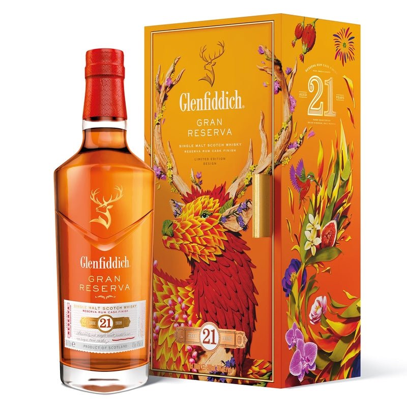 Glenfiddich 21 Year Old Lunar New Year 2024 Limited Edition Single Malt Scotch - ShopBourbon.com