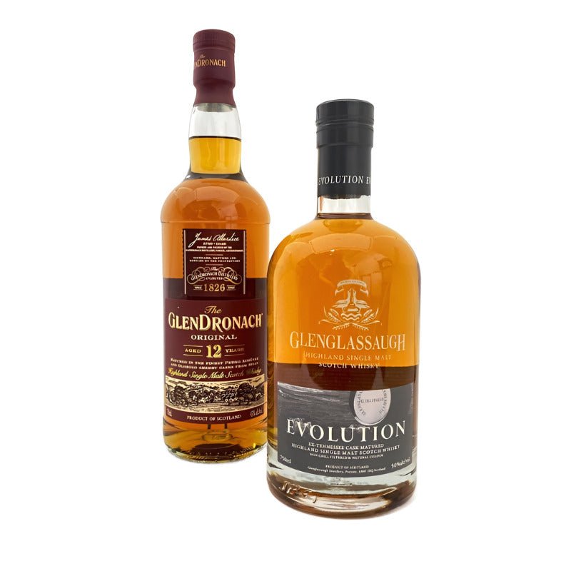 Glenglassaugh Evolution & Glendronach 12 Year Old Bundle - ShopBourbon.com