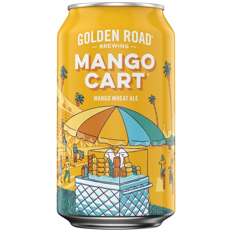 Golden Road Brewing Co. 'Mango Cart' 6-Pack Cans - ShopBourbon.com