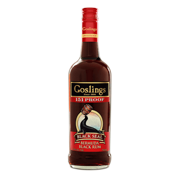 Goslings Black Seal 151 Proof Bermuda Black Rum - ShopBourbon.com