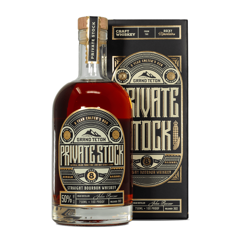 Grand Teton Private Stock Straight Bourbon Whiskey - ShopBourbon.com