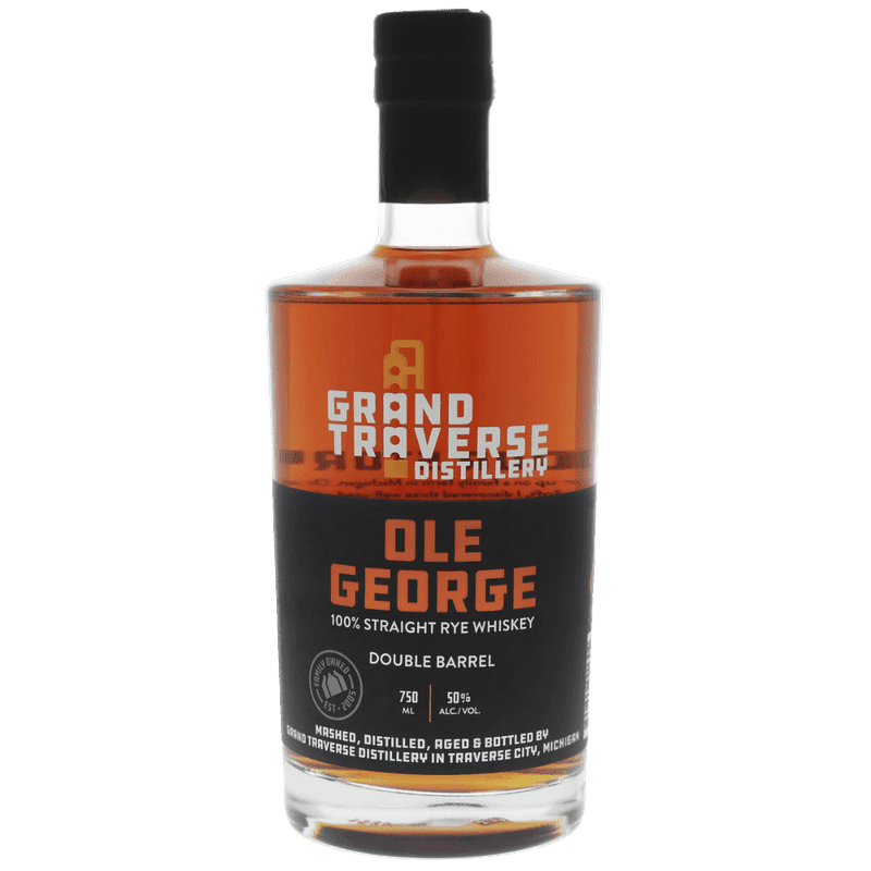 Grand Traverse Distillery Ole George Double Barrel Rye Whiskey - ShopBourbon.com