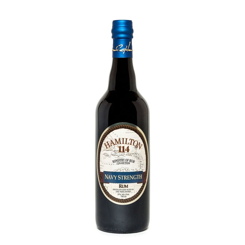 Hamilton 'Navy Strength' 114 Proof Rum - ShopBourbon.com