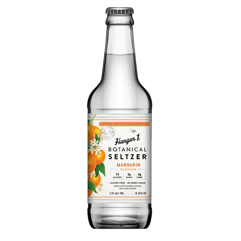 Hangar 1 Mandarin Blossom Botanical Seltzer 4-Pack - ShopBourbon.com