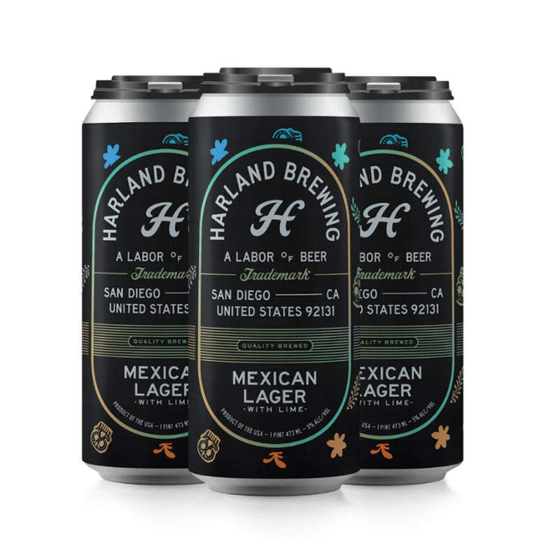 Harland Brewing Co. 'Mexican Lager With Lime' 4-Pack - ShopBourbon.com