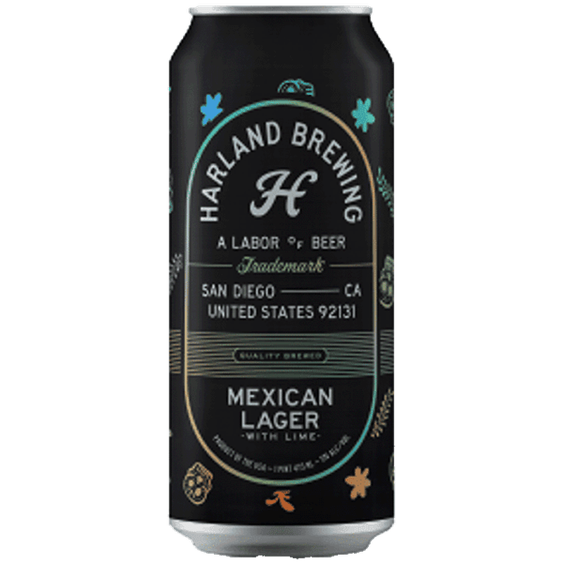 Harland Brewing Co. 'Mexican Lager With Lime' Single Can - ShopBourbon.com