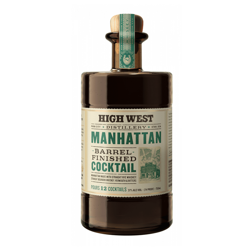 High West Manhattan Barrel Finished Cocktail - ShopBourbon.com