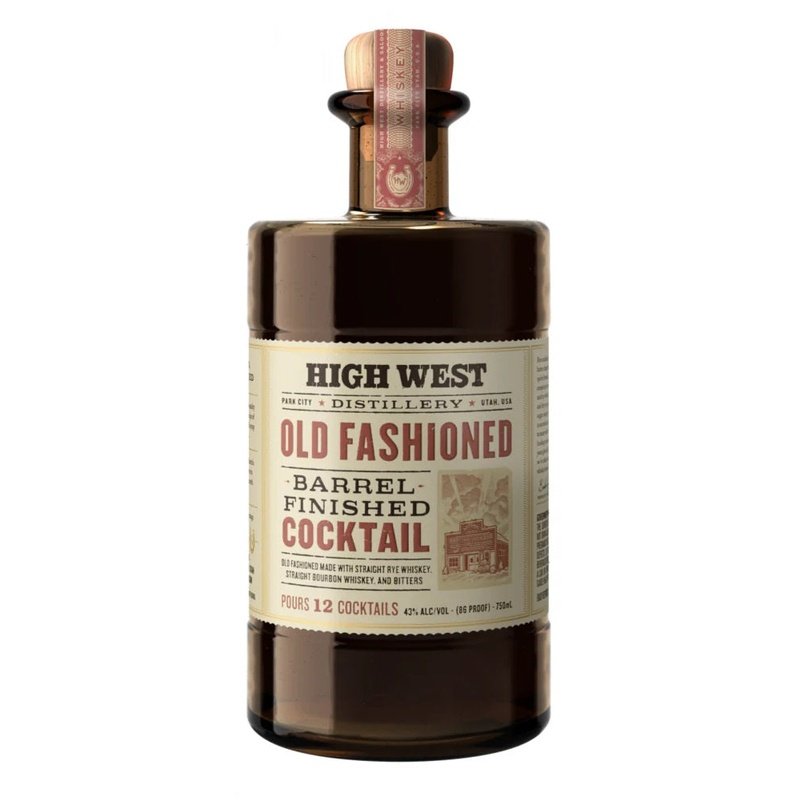 High West Old Fashioned Barrel Finished Cocktail - ShopBourbon.com