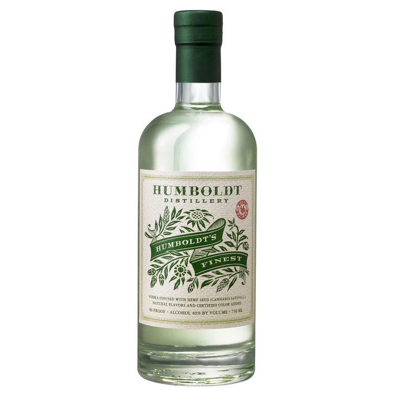 Humboldt Distillery 'Humboldt's Finest' Hemp Infused Vodka - ShopBourbon.com