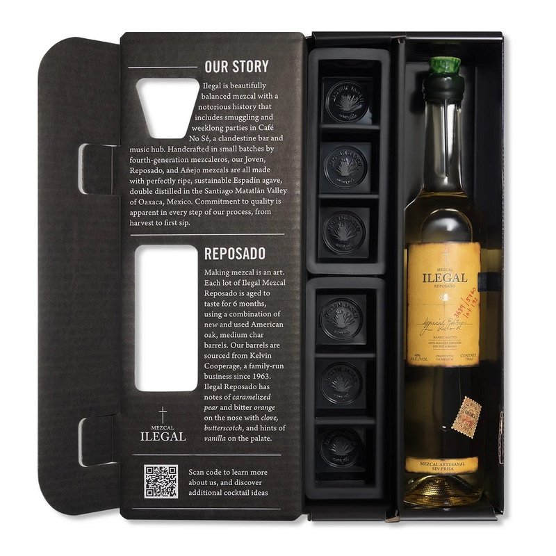 Ilegal Reposado Mezcal Ice Tray Kit - ShopBourbon.com