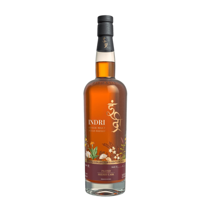 Indri Diwali 2024 Collector’s Edition Peated PX Sherry Cask Finish Whisky - ShopBourbon.com