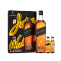 Johnnie Walker Black Label 750ml W/ 2 50ml Gold & Double Black - ShopBourbon.com