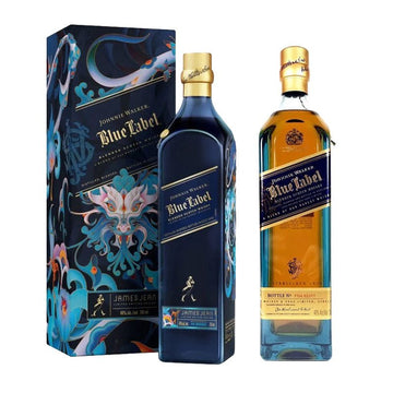 Johnnie Walker Blue Label Bundle with Year of the Dragon - ShopBourbon.com