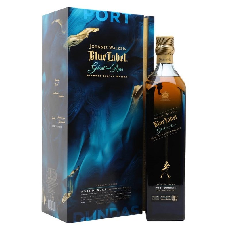 Johnnie Walker Blue Label Ghost & Rare Port Dundas Blended Scotch Whisky - ShopBourbon.com