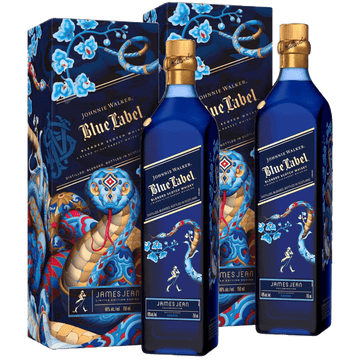 Johnnie Walker Blue Label 'Year Of The Snake' Blended Scotch Whisky Duo Pre-Order - ShopBourbon.com