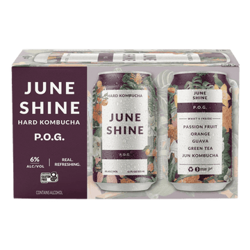 JuneShine POG Hard Kombucha 6-pack - ShopBourbon.com