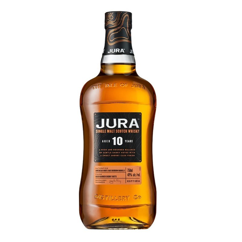 Jura 10 Year Old Single Malt Scotch Whisky - ShopBourbon.com