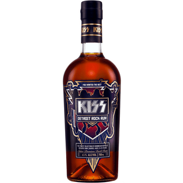 KISS Detroit Rock Dark Rum - ShopBourbon.com