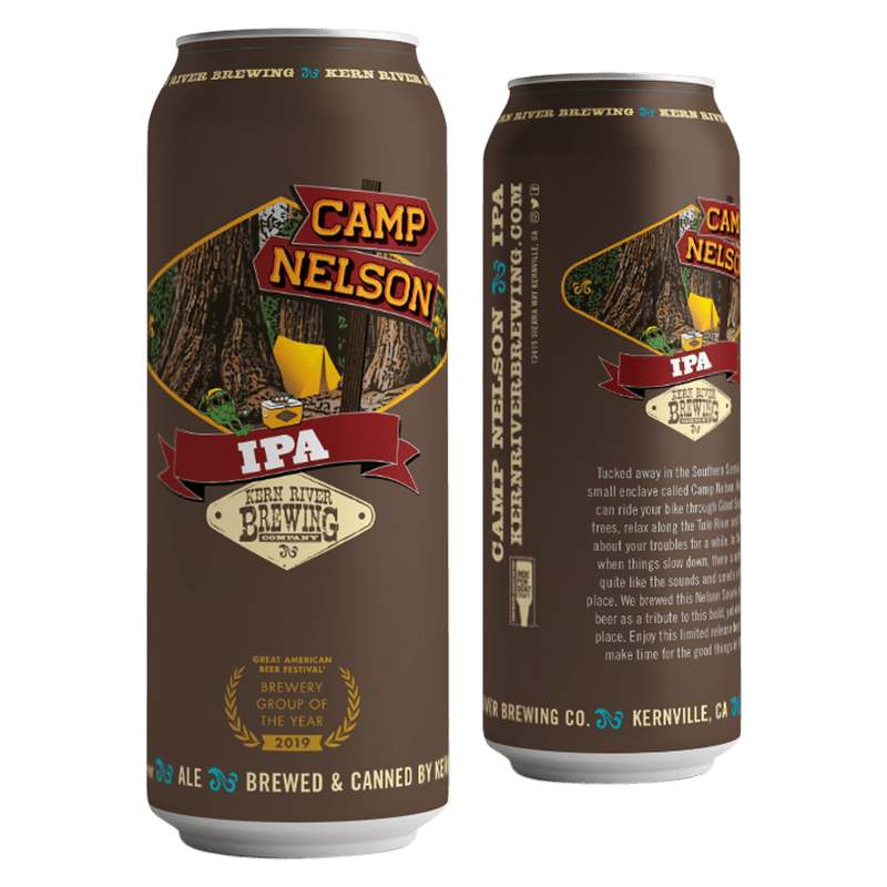 Kern River Brewing Co. Camp Nelson IPA 4-pack Cans - ShopBourbon.com