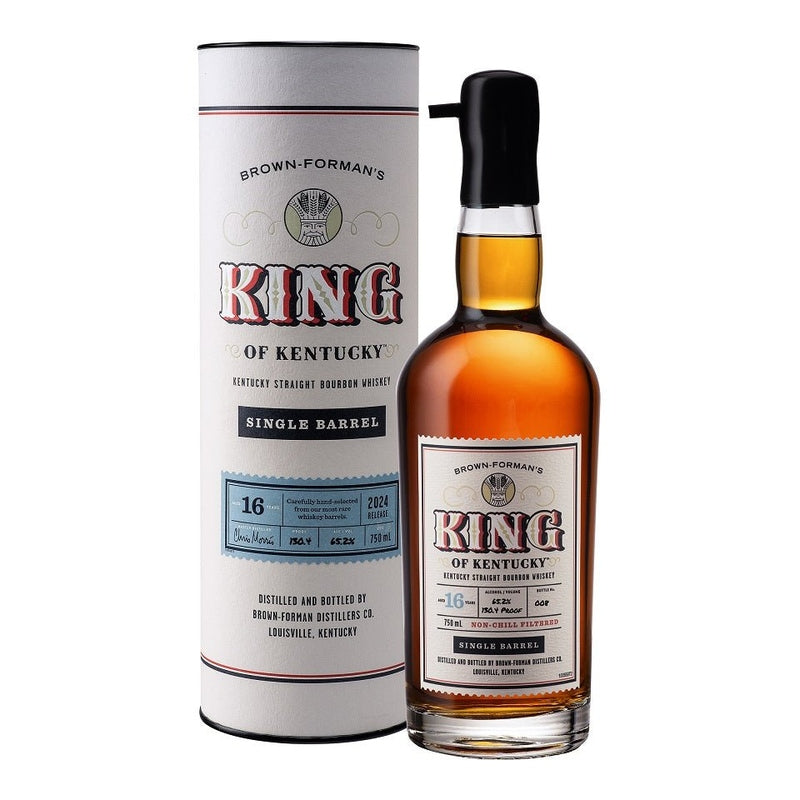 King of Kentucky Single Barrel Straight Bourbon Whiskey 16yr 2024 Edition - ShopBourbon.com